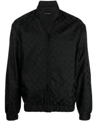 MISBHV - Monogram-Print Zip-Up Sports Jacket - Lyst
