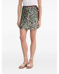 Never Fully Dressed - Sequin Embellished Short Skirt - Lyst