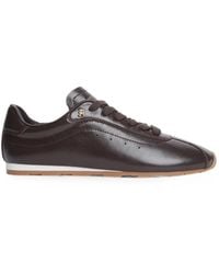 Tommy Hilfiger - Monogram Leather Sneakers - Lyst