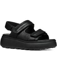 Geox - Double-Strap Platform Sandals - Lyst