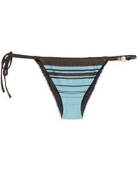 SIR. - Striped Tie Side Bikini Bottoms - Lyst