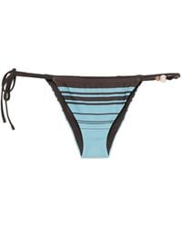 SIR. - Striped Tie Side Bikini Bottoms - Lyst