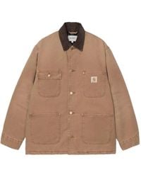 Carhartt - Og Chore Corduroy-Collar Shirt Jacket - Lyst