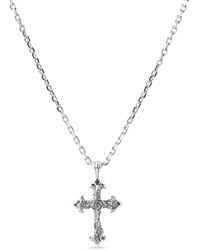 Emanuele Bicocchi - Petit Collier Rose Cross - Lyst