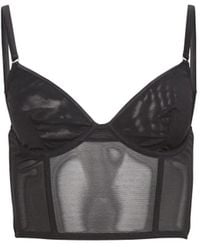 Fleur du Mal - Mesh Bustier セミシアーブラ - Lyst