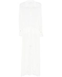 Patrizia Pepe - Robe Asymétrique À Volants - Lyst