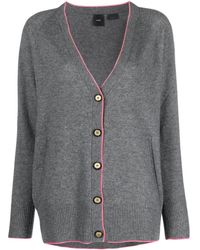 Pinko - Wool And Cashmere Cardigan - Lyst