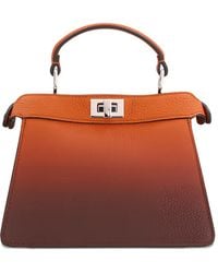 Fendi - Peekaboo Iseeu Leren Mini-Tas - Lyst