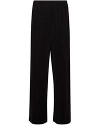 The Row - Bellana Elastic-Waist Straight-Leg Trousers - Lyst