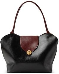 Versace - Vivian Large Leather Shoulder Bag - Lyst