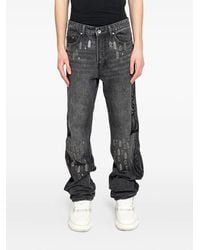 Who Decides War - Jeans Verfraaid Met Studs - Lyst