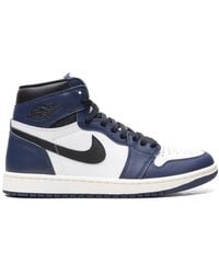 Nike - Sneakers Air 1 Retro High Og "Midnight" - Lyst