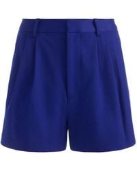 Alice + Olivia - Conry Pleated Shorts - Lyst