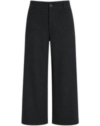 DKNY - Patch-Pocket Cropped Trousers - Lyst