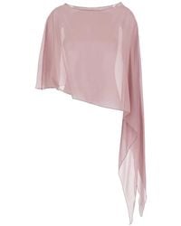 Antonelli - Asymmetric-Hem Scarf - Lyst