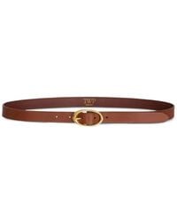 Twp - Narrow Oval-Buckle Belt - Lyst