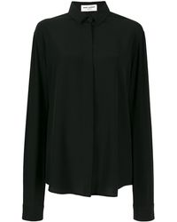 Saint Laurent Camisa de vestir - Negro
