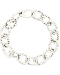ISABEL LENNSE Twisted Chunky Chain Bracelet - Metallic