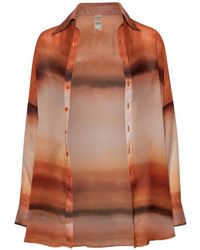 Baobab - Long Sleeve Sheer Shirt - Lyst