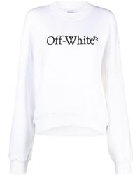 Off-White c/o Virgil Abloh - Sweat Bookish en coton à logo imprimé - Lyst