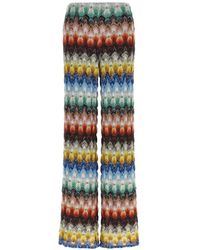 Missoni - Zigzag-Knit Palazzo Pants - Lyst