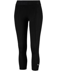 PUMA - Logo-Print Leggings - Lyst