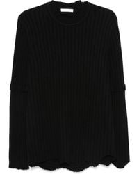 Helmut Lang - Ribbed-Knit Sweater - Lyst