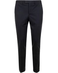 PT Torino - Broek Met Geplooide Details - Lyst