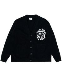 A Bathing Ape - Patch-Detailing Cardigan - Lyst