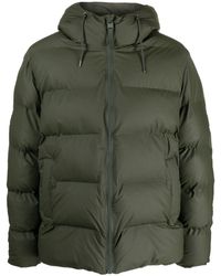 Rains - Hooded padded jacket - Lyst