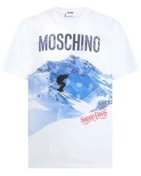 Moschino - X Snoop Dogg Graphic-Print T-Shirt - Lyst