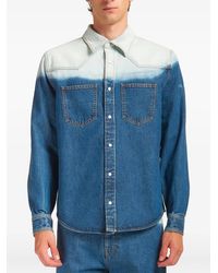 Marni - Dip-Dye Denim Shirt - Lyst