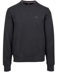 BOSS - Sweat À Logo Brodé - Lyst