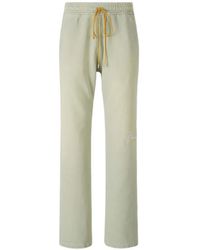 Rhude - Pantalon De Jogging En Coton À Logo Brodé Et Effet Usé - Lyst