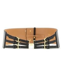 Elisabetta Franchi - Logo-Detail Belt - Lyst