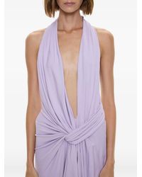 Christopher Esber - Robe Spire Cascade À Coupe Mi-Longue - Lyst