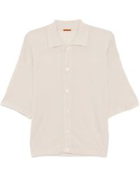Barena - Camisa De Punto Con Botones - Lyst