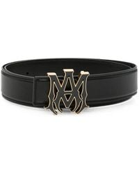 Amiri - Gürtel Mit Logo - Lyst