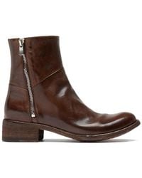 Officine Creative - Lison Zip Leather Boots - Lyst