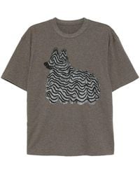 JNBY - Graphic-Print T-Shirt - Lyst