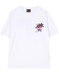 Mauna Kea - T-shirt Sunset Palms - Lyst