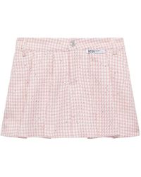 Gcds - Pleated Mini Skirt - Lyst