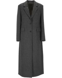Lorena Antoniazzi - Button Coat - Lyst