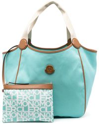 Moncler - Logo-Patch Tote Bag - Lyst