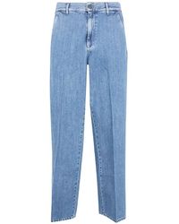 Lardini - Etienne Straight-Leg Jeans - Lyst