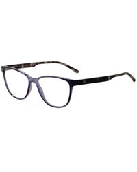 ARMANI EXCHANGE - Tortoiseshell-Effect Rectangle-Frame Glasses - Lyst