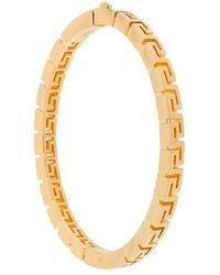 Versace Armband Met Griekse Sleutel - Metallic