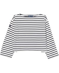 Polo Ralph Lauren - Striped Boatneck T-Shirt - Lyst