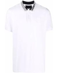 Philipp Plein - Logo Embroidered Polo Shirt - Lyst
