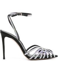 Le Silla - Embrace 105mm Crystal-embellished Sandals - Lyst